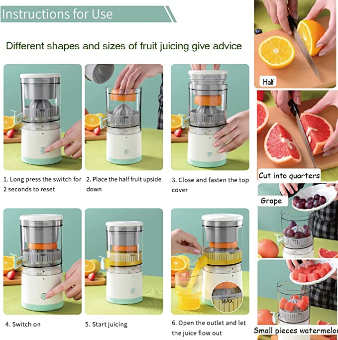 Portable Electric Juicer